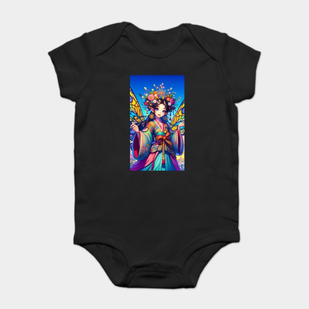 Korean Fairy Baby Bodysuit by HolidayBug